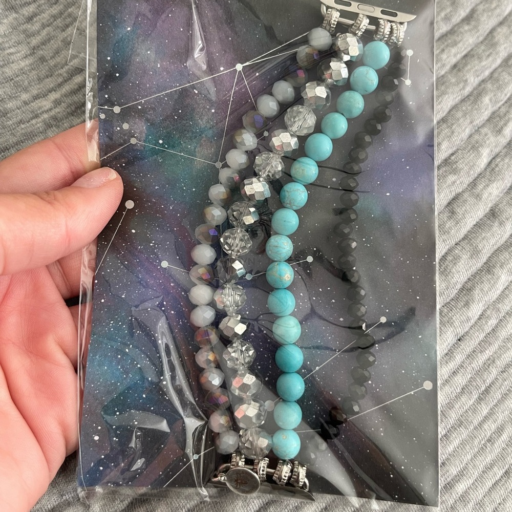 Beaded Apple Watch Band